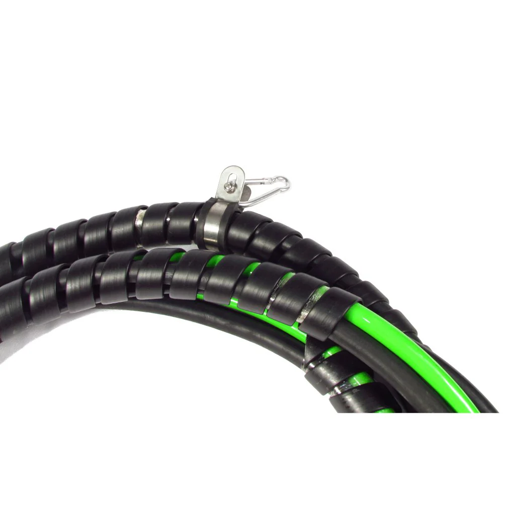 Fortpro 15Ft 3 in 1 ABS and Air Hoses Assembly Wrap | 7 Way Electrical ABS Trailer Cord Cable & 2 Air Hoses | Replace 42045656, 451098, 169157 | F235507 - Image 5