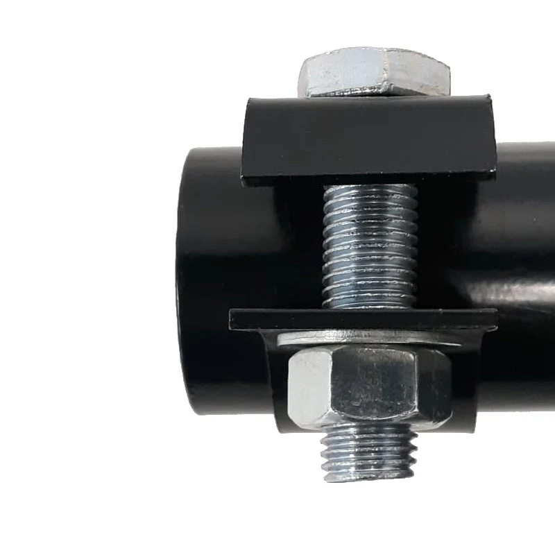 Fortpro 24" x 24" Black Poly Quarter Fenders Pair | F247581 - Image 4