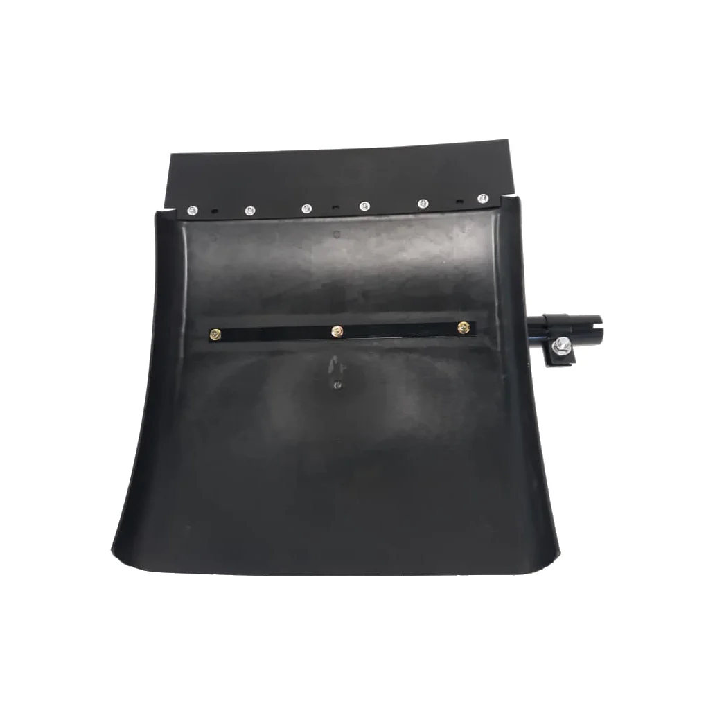 Fortpro 24" x 24" Black Poly Quarter Fenders Pair | F247581 - Image 7