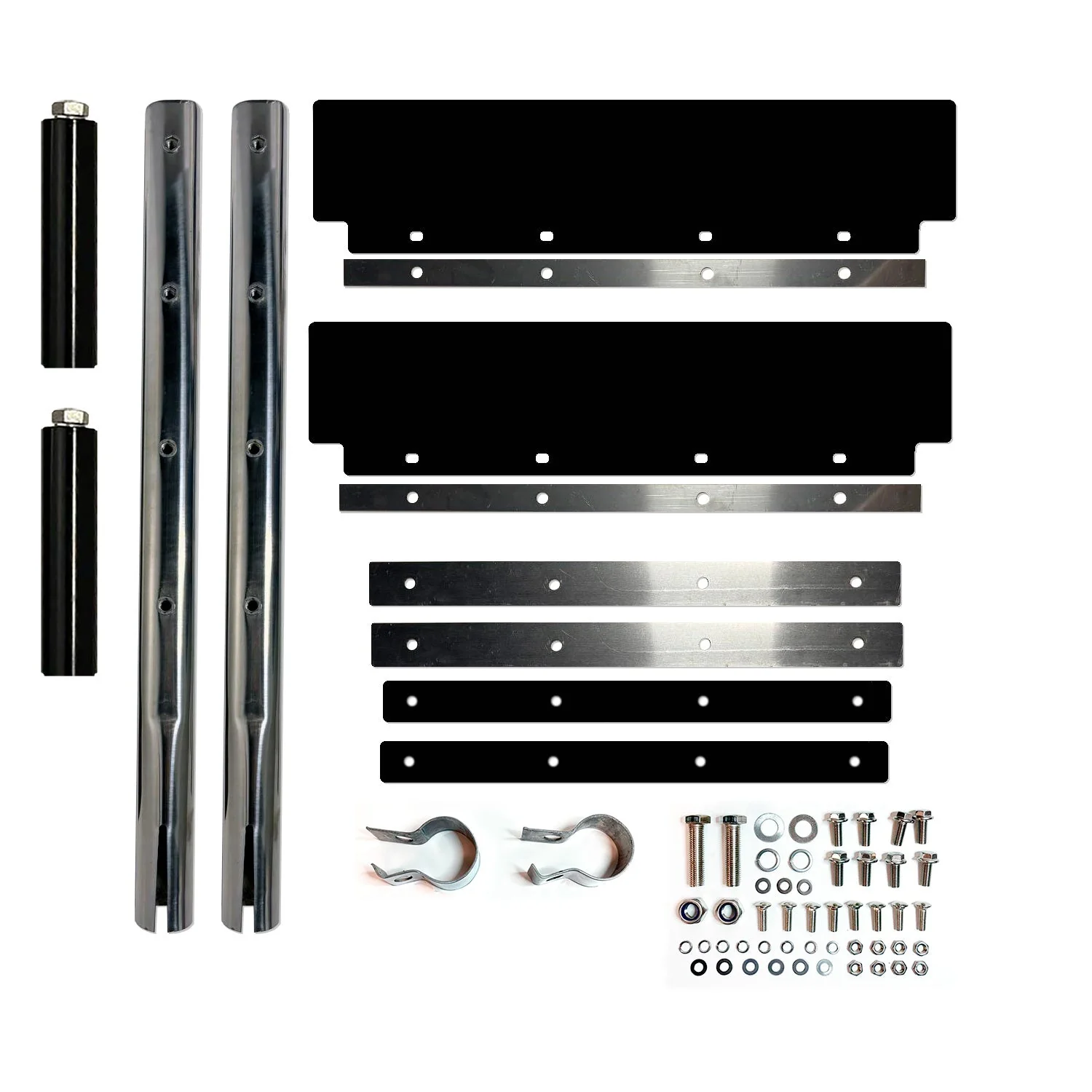 Fortpro 24" x 24" Quarter Fenders Pair Set - Heavy Duty Stainless Steel For Freightliner, Kenworth, Mack | F245690 - Image 5