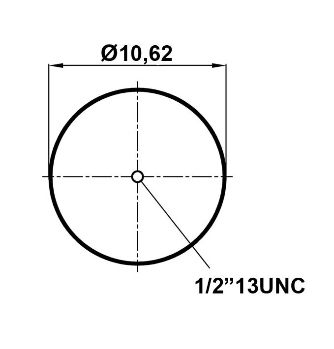 Fortpro Air Spring Replaces 9781, 1R12-603 for Freightliner Trucks | F245585 - Image 5