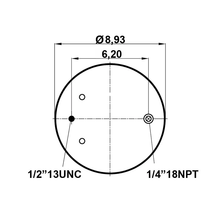 Fortpro Air Spring Replaces 9781, 1R12-603 for Freightliner Trucks | F245585 - Image 6