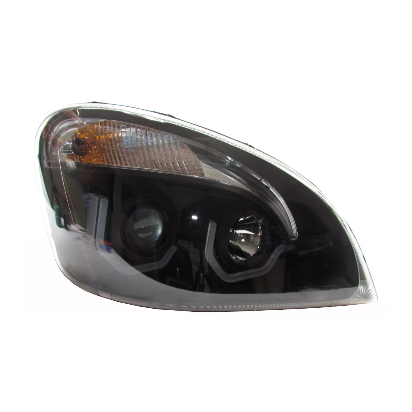 Fortpro Black Housing Projector Headlights Freightliner Cascadia - Image 3