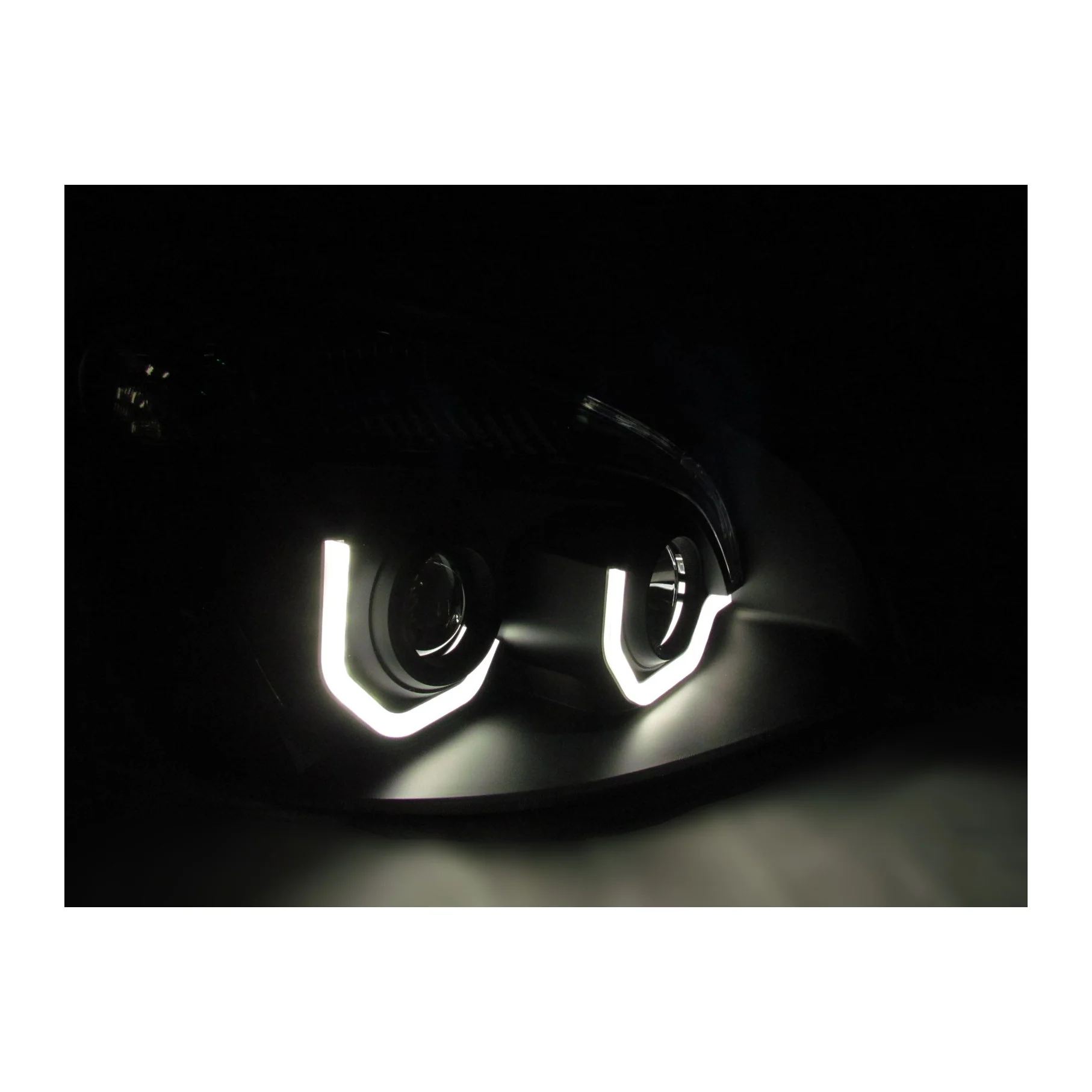 Fortpro Black Housing Projector Headlights Freightliner Cascadia - Image 5