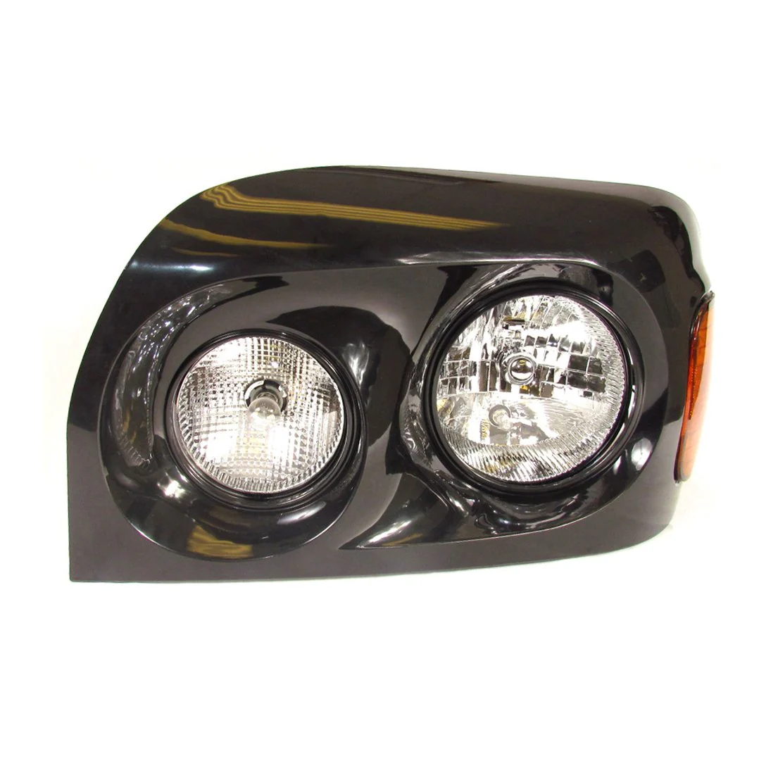 Fortpro Black Headlight for Freightliner Century 2005-2015 - Image 5