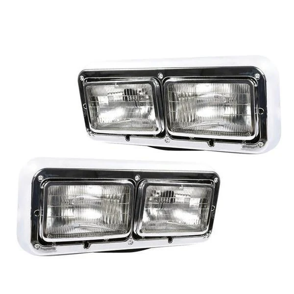 Fortpro Headlights Assembly for Kenworth C500 - Both Sides - Image 4